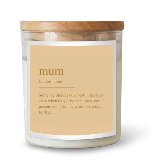 Dictionary Meaning Candle | Mum *LIMITED EDITION*