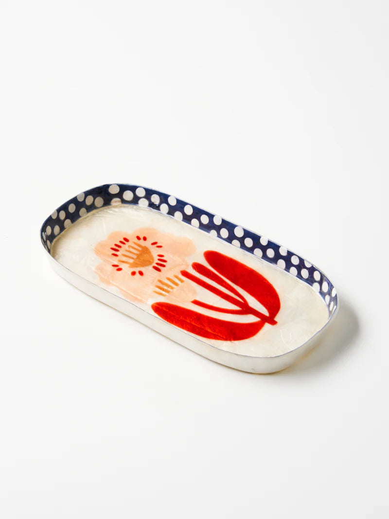 Paradis Tray | Pink Flower