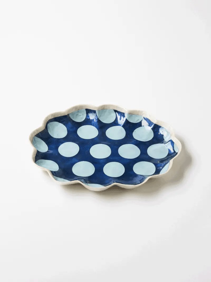 Paradis Tray | Scallop Navy