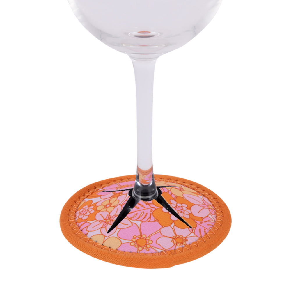 Picnic Wine Glass Coaster