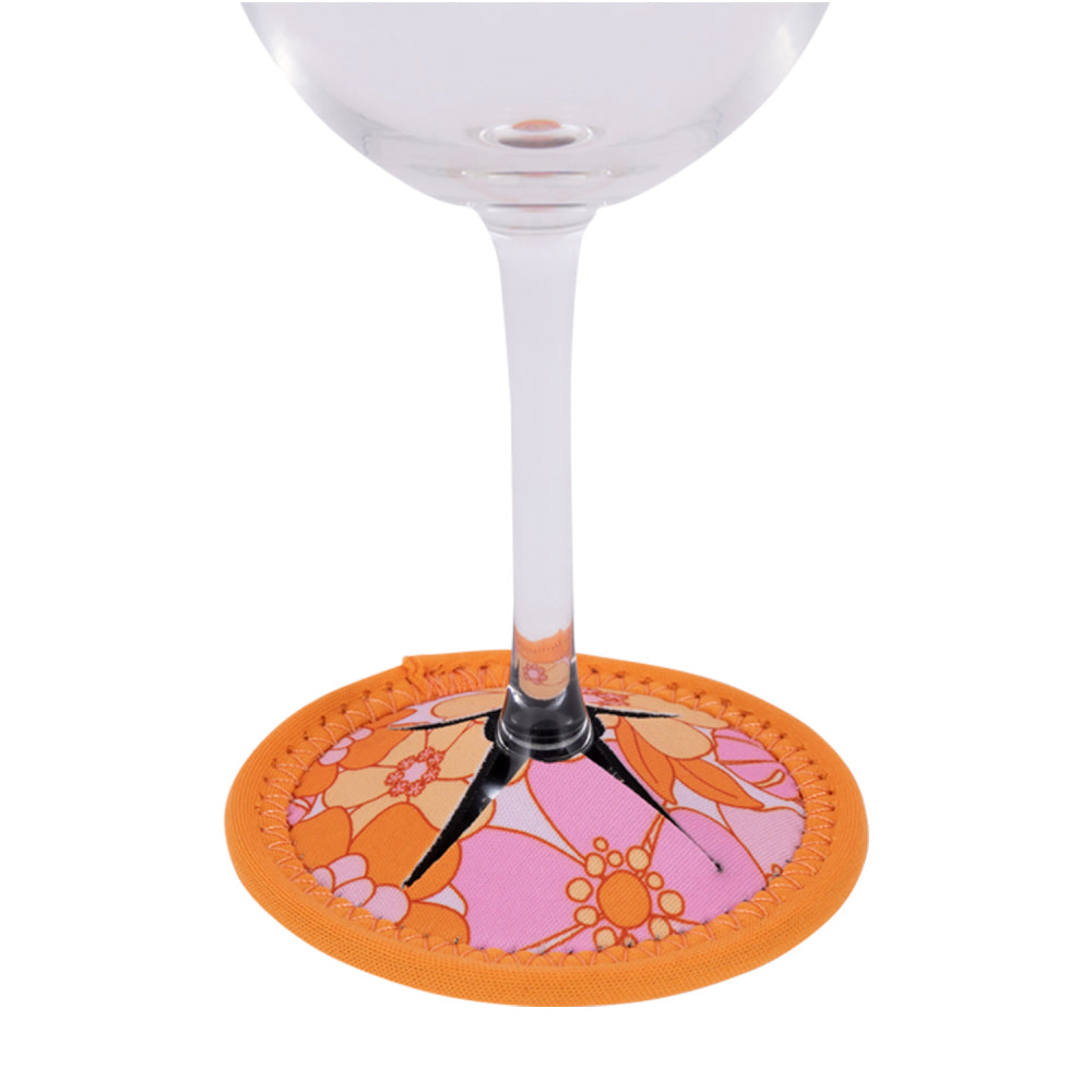 Picnic Wine Glass Coaster