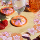 Picnic Wine Glass Coaster