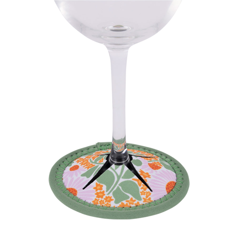 Picnic Wine Glass Coaster