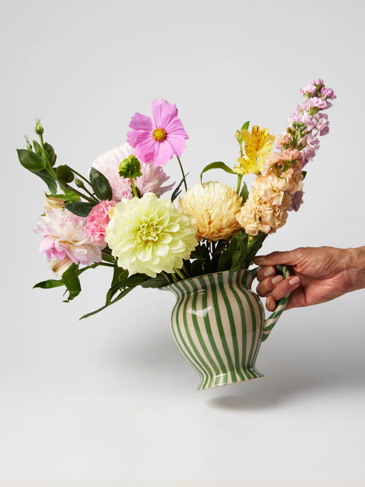 Pitcher | Green Stripe