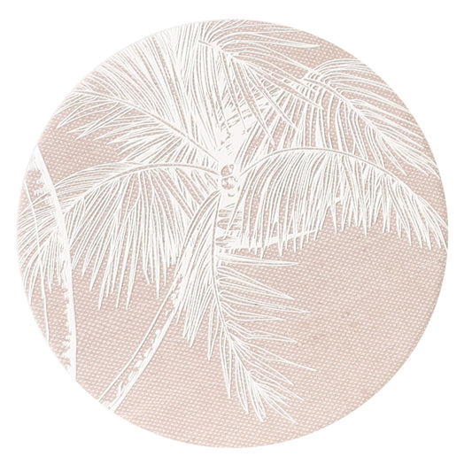 Coast Palm Tree Ceramic Coaster