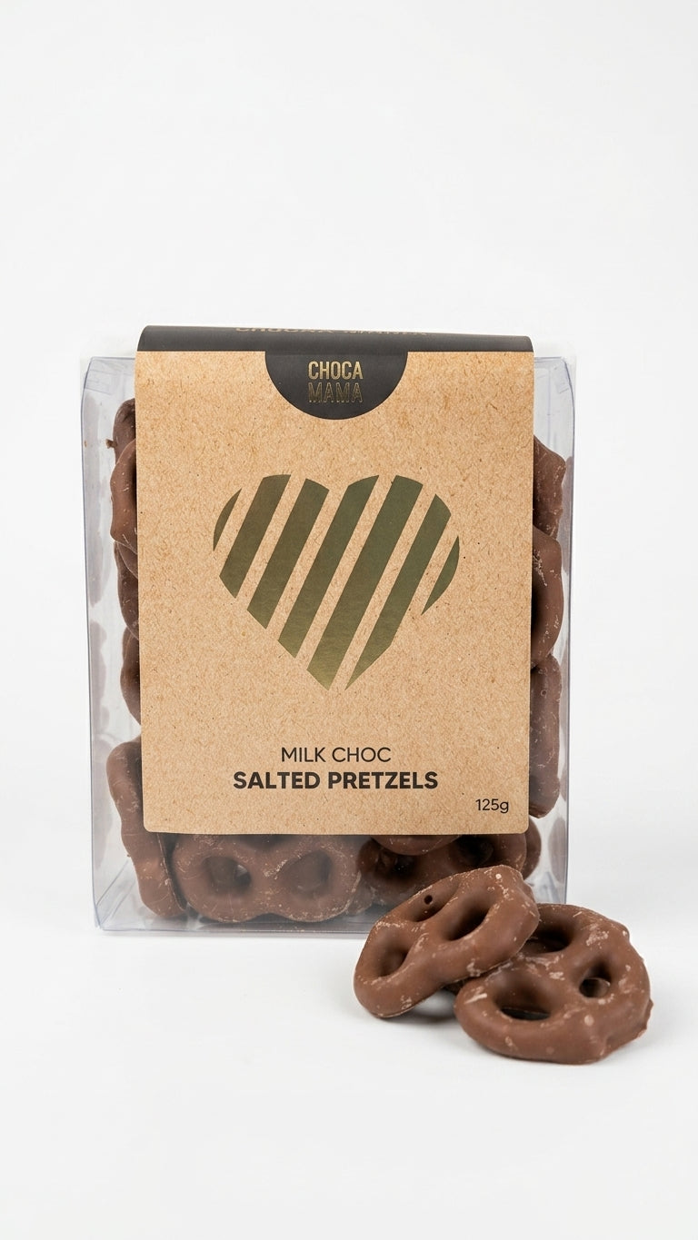 Chocolate Salted Pretzels Gift Tray