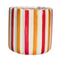Maxine Stripe Planter | Red & Yellow