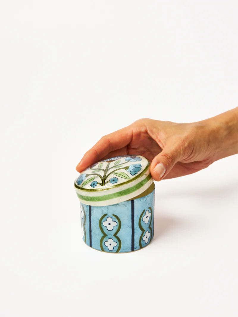 Samira Box | Blue Flower