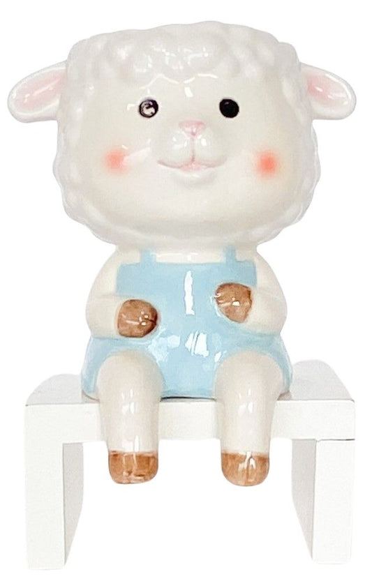 Sitting Sheep Planter