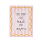 Teacher Ceramic Magnet