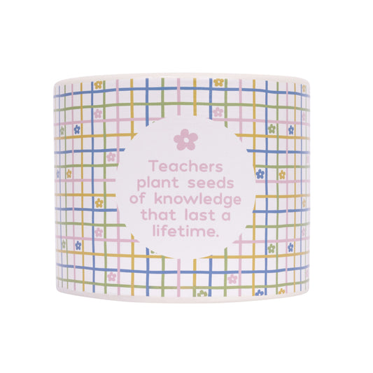 Teacher Ceramic Planter
