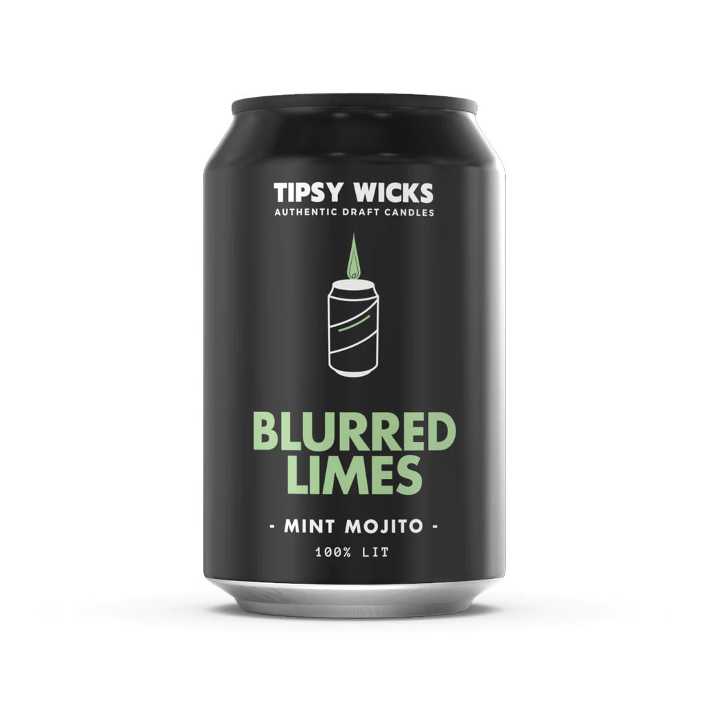 Tipsy Wicks Candles | Blurred Limes