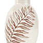 Blair Leaf Vase | White Med