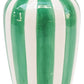 Halcyon Stripe Vase | Green