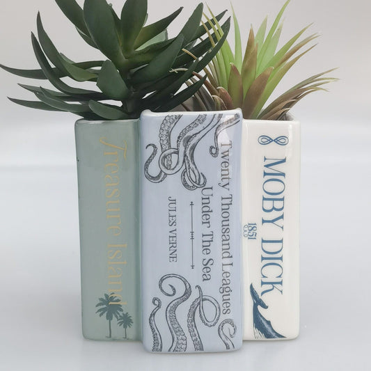 Sea Books Planter