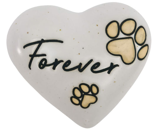 Forever Paws Heart Stone