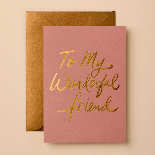 My Wonderful Friend