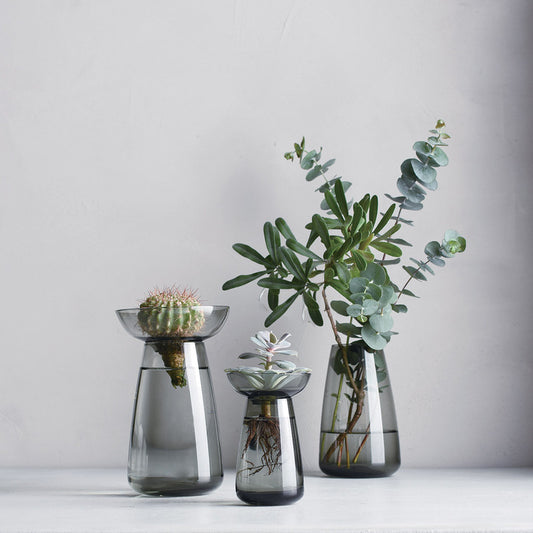 Aqua Culture Vase | Grey