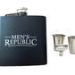 Hip Flask, Funnel and Cups