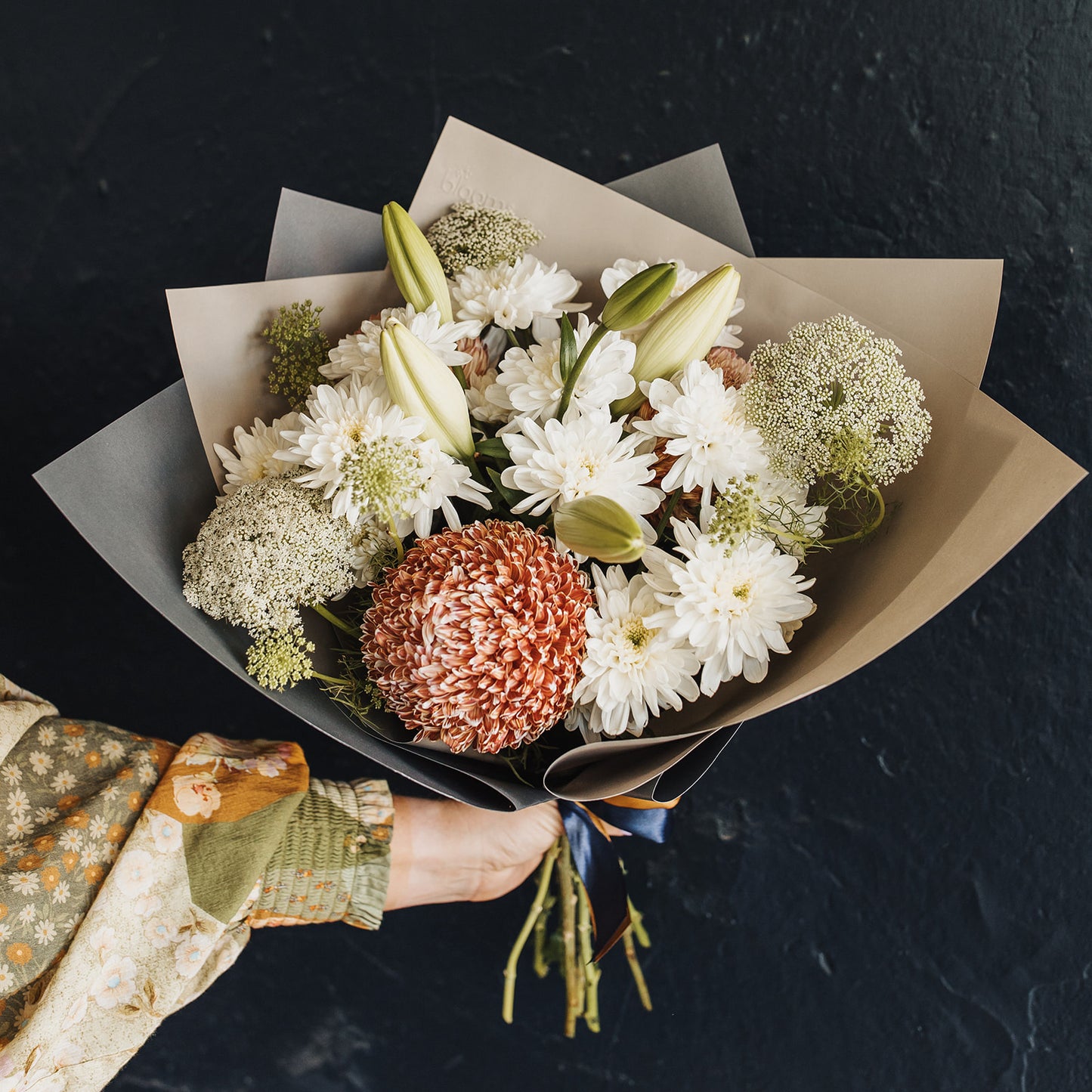 Clare Valley Florist bloom bunch in pastel colours