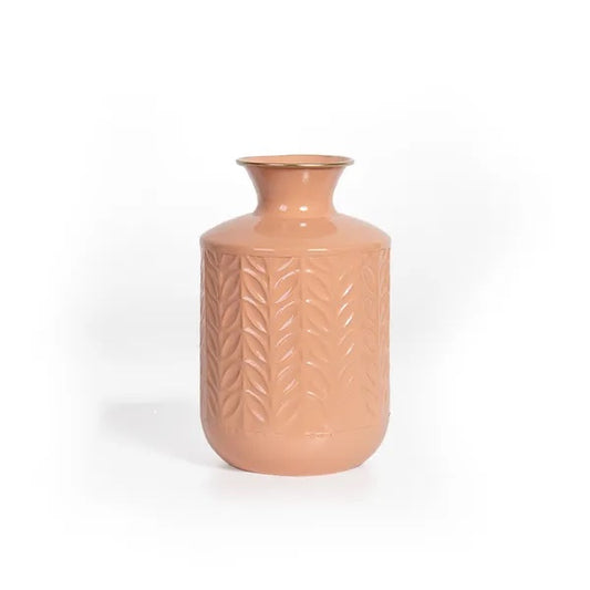 Pressed Metal Vase | Medium