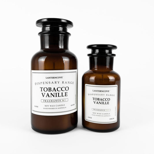 LANTERNCOVE Dispensary Candle | Tobacco Vanille