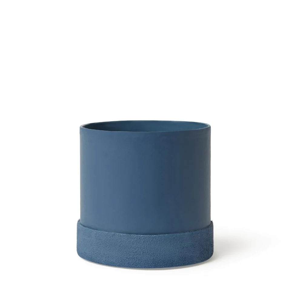 Textured Base Pot | Arctic Bright Blue