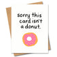 Donut Card