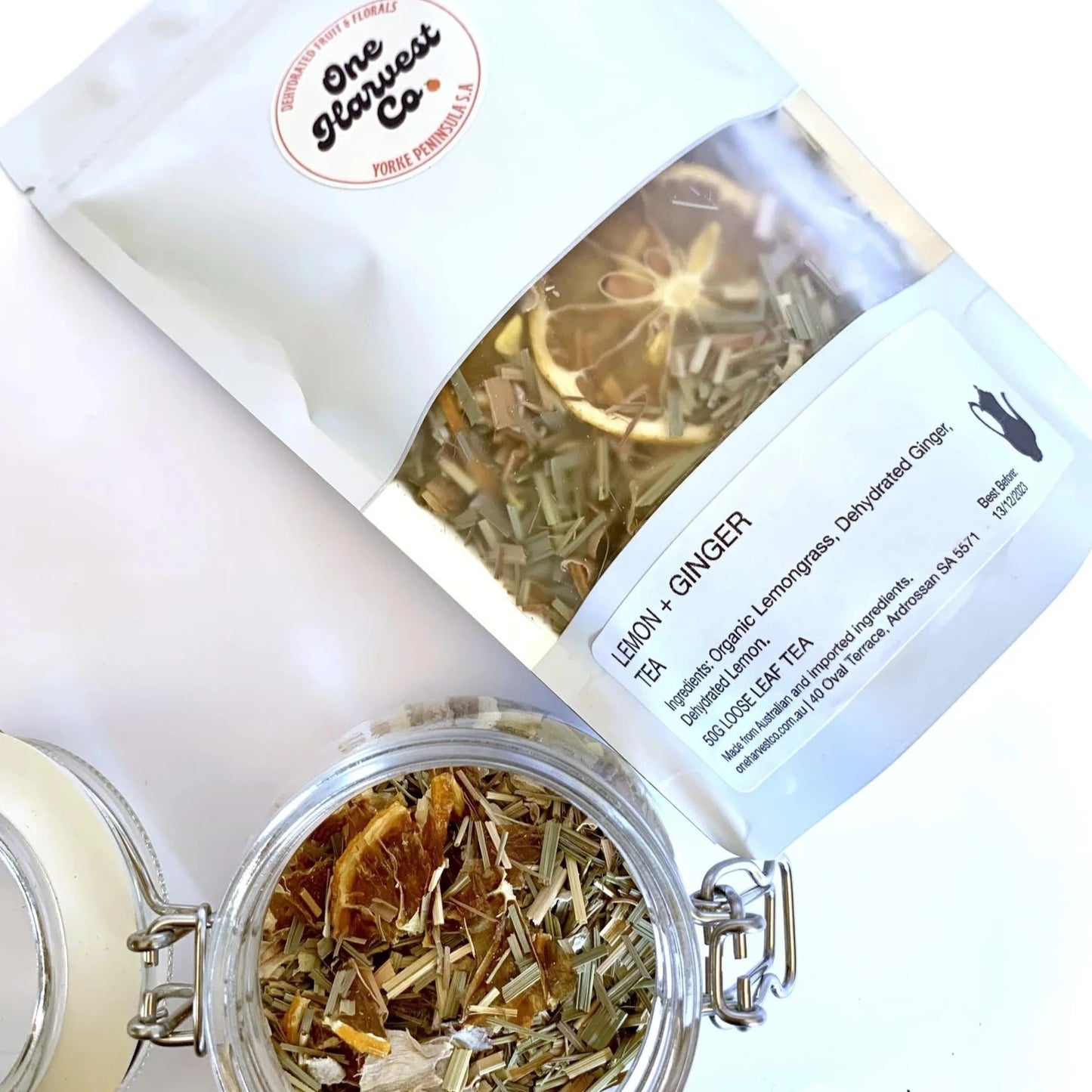 Lemongrass & Ginger Tea Packet