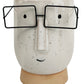 Blake with Glasses Planter | White